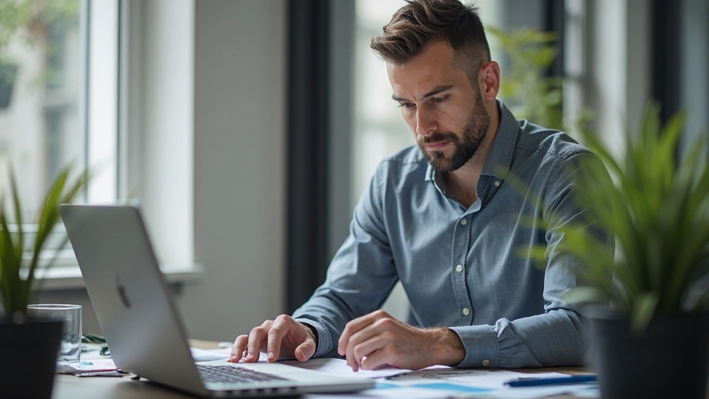 Снимок новичка трейдера с учебными материалами и графиками