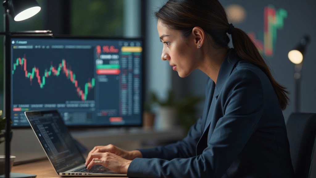 Визуализация бычьих паттернов свечных графиков на экране монитора