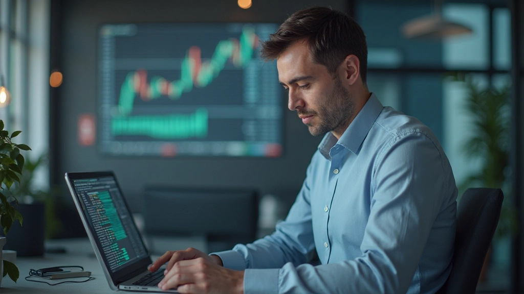 Снимок экрана с диаграммой волатильности и индикаторами рынка