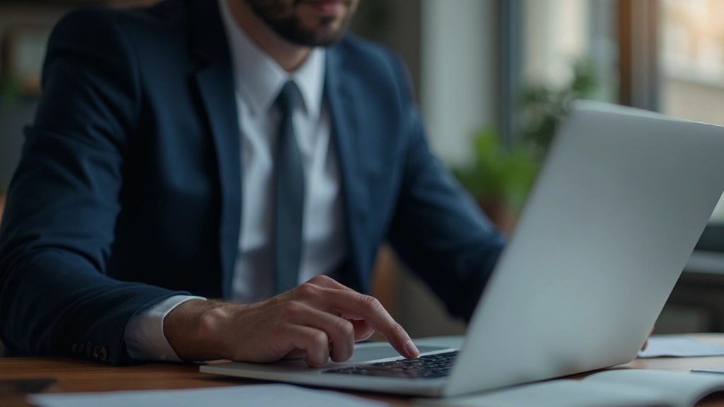 Снимок профессионала, изучающего кризисные рыночные сценарии