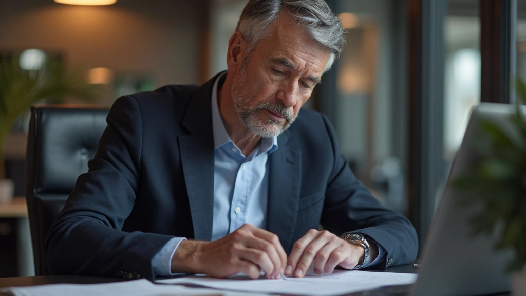 Профессиональное фото консультанта по налогам для трейдеров