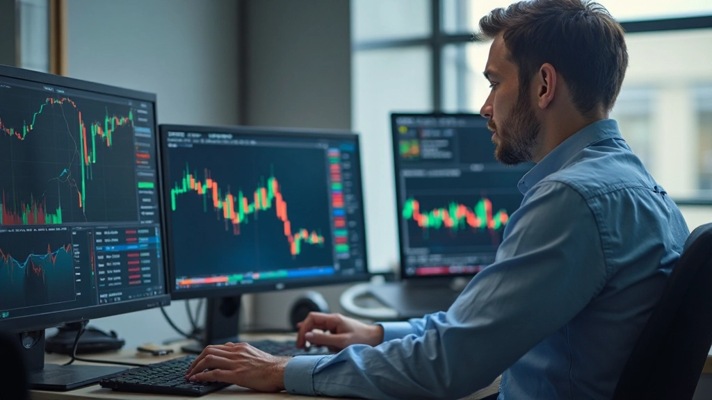 Снимок экрана с индикаторами технического анализа и скользящими средними